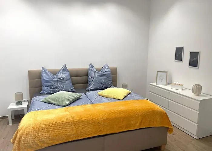 Apartmán Neu- In Naehe Dortmund - 3 Parking! 3 Double-bed! 2 Bedrooms, Wifi, Coffemashine-fully Automatic, Kitchen, Netflix,disney,magenta *