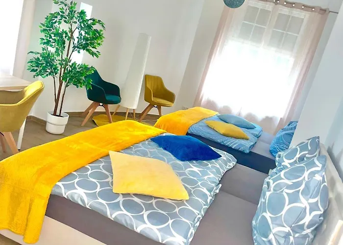 Neu- Appartment In Hagen Naehe Dortmund - 3 Parking! 3 Double-Bed! 2 Bedrooms, Wifi, Coffemashine-Fully Automatic, Kitchen, Netflix,Disney,Magenta 公寓 哈根