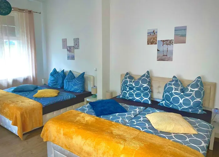 公寓 Neu- Appartment In Hagen Naehe Dortmund - 3 Parking! 3 Double-Bed! 2 Bedrooms, Wifi, Coffemashine-Fully Automatic, Kitchen, Netflix,Disney,Magenta 哈根